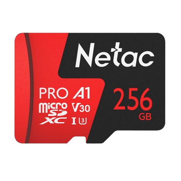 Карта памяти microSDHC [класс 10/UHS-II/U3] 256 GB Netac Extreme Pro P500 (NT02P500PRO-256G-S)